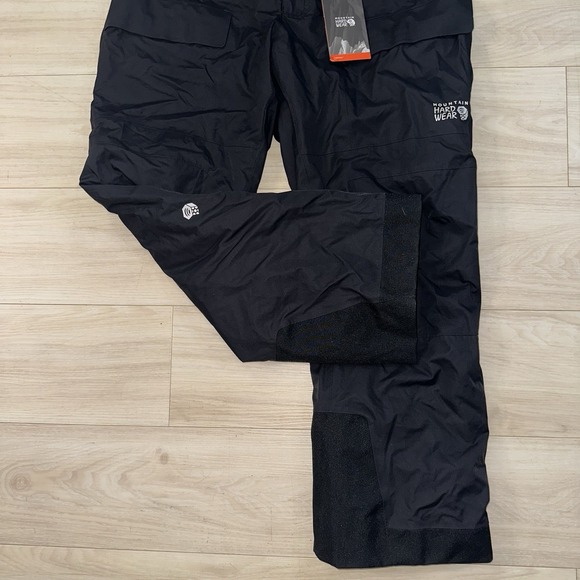 Mountain Hardwear Men's Firefall Bib Size XL Ski Overalls Black Winter NWT $229 - Picture 5 of 13